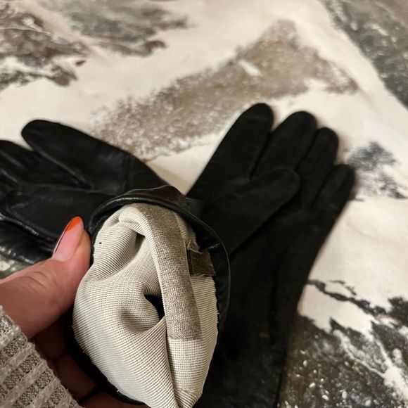 VINTAGE LEATHER GLOVES - Picture 4 of 4